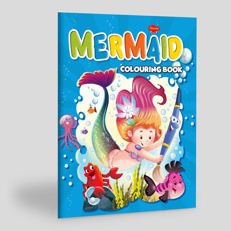 Mermaid Colouring Book